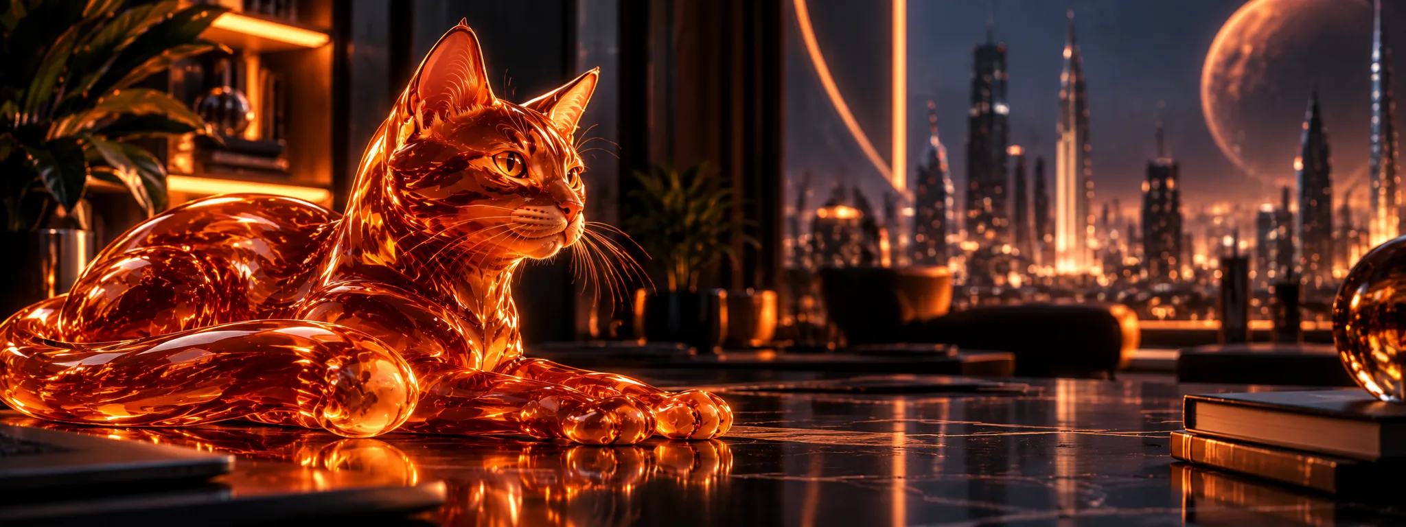 Arte do Caramel Cat: o gato de caramelo no estúdio da Cactus Forge.